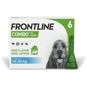Pharmaservice Leverandør Frontline combo hund 10-20kg 6 pipetter
