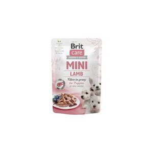 Brit Care Mini Puppy with Lamb fillets in gravy 85 g - (24 pk/ps)