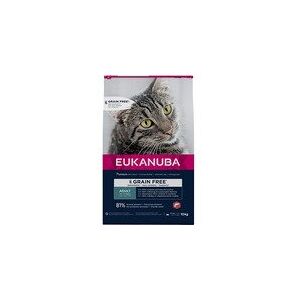 Eukanuba Euk Cat Adult Grainfree Salmon 10 kg