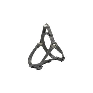 Trixie Premium One Touch harness, M: 50–65 cm/20 mm, graphite