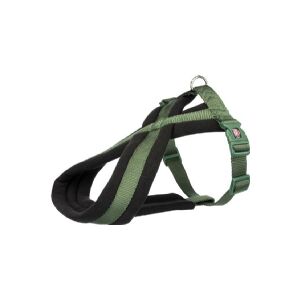 Trixie Premium touring harness, M–L: 50–90 cm/25 mm, forest