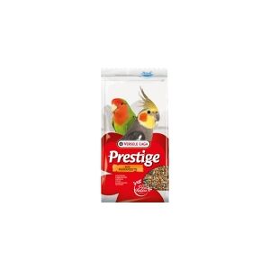 Versele-Laga Big Parakeets 1kg, Frø, 1 kg, Parrot, vitamin D3, Yellow millet 33.5%, shelled oats 13%, red millet 10%, kardi 8%, canary seed 6%, striped sunflower..., 1 kg