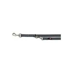 Trixie Premium adjustable leash, L–XL: 2.00 m/25 mm, graphite