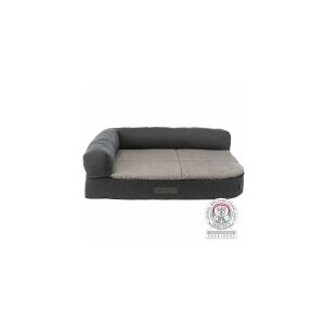 Trixie Bendson vital sofa, firkantet, 80x60 cm, mørkegrå/lysegrå
