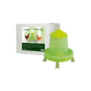 Gaun Poultry feeder with legs 8 kg green lemon 1 st