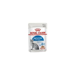 ROYAL CANIN Indoor Sterilized Vådt kattefoder Stykker i sauce 12x85gram