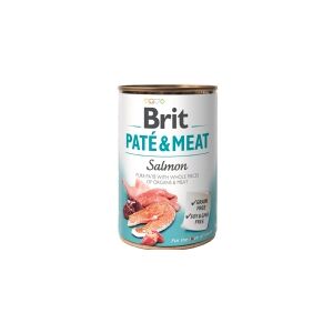 Brit Pate & Meat Salmon 400 g - (6 pk/ps)