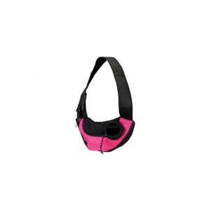 Trixie Sling Front Bag, 50 × 25 × 18 cm, pink/black