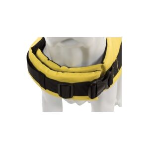 Trixie redningsvest til hund, XS: 28 cm: 30–50 cm, <12 kg, gul/sort