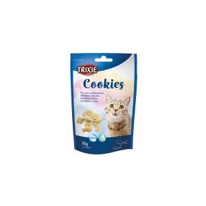 Trixie Cookies with salmon and catnip, 50 g - (12 pk/ps)