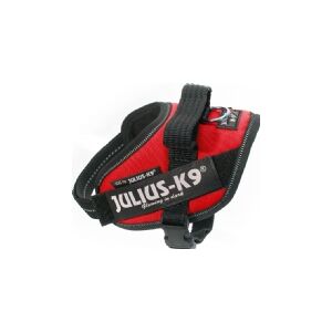Julius K9 Julius-K9 K9 IDC sele, str.: Mini-Mini, rød 40-53 cm