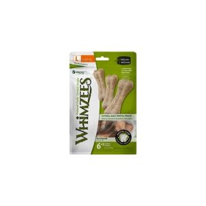 Whimzees Ricebone L, 9 stk, 540 g MP - (6 pk/ps)