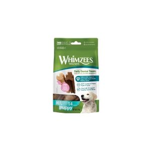 Whimzees Puppy M/L, 14 stk, 210 g MP - (6 pk/ps)