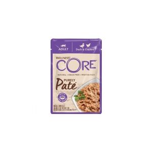 CORE Cat purely pate, Duck & Chicken 85 g - (24 pk/ps)