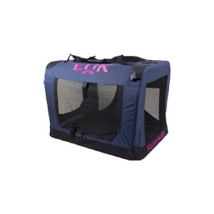 Eukanuba Pet Soft Crate, 81,3x58,4x58,4 cm, blå/sort XL