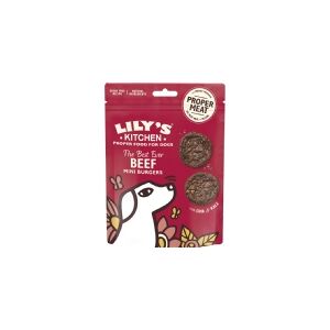 Lilys Kitchen Lilys K. Dog The Best Ever Beef Mini Burgers 70g - (8 pk/ps)