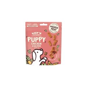 Lilys Kitchen Lilys K. Chicken & Salmon Nibbles for Puppies 70g - (8 pk/ps)