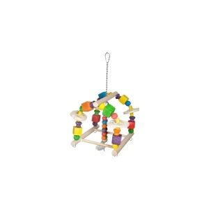 Vadigran Bird Toy Work Out Fun multi color 36cm