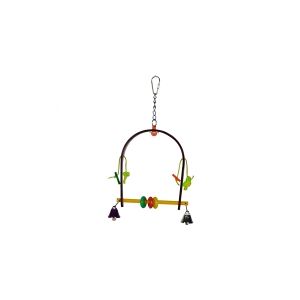Vadigran Bird Toy plexi Swing multi color 26cm