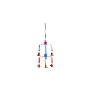 Vadigran Bird Toy plexi with bells and dice 37cm