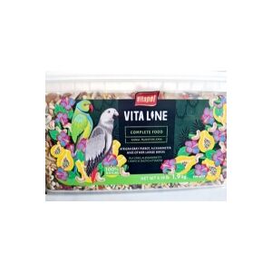 Vitapol Vitaline fuldfoder til jacos, alexandretter og andre store papegøjer, spand 1,9 kg