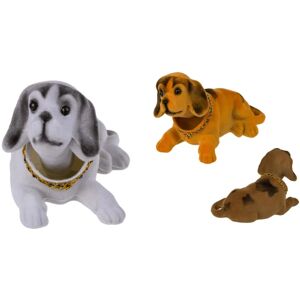 2-Pack - Nodding Dog / Nodding Dog - Ornament til bilen multicolor