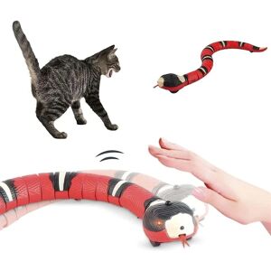Sansende kattelegetøj, automatisk elektronisk spil Snake Elektronisk USB-killing-kæledyr
