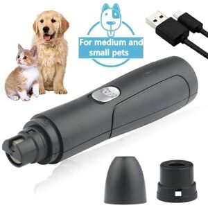 Klosliber til hunde og katte, neglesliber, klopleje, USB