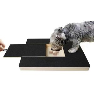JBK Dog Nail Paw Scratching Pad - File Board Trimmer Scratcher Box