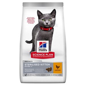 1,5kg Hill's Science Plan Kitten Sterilised Kylling kattefoder tør