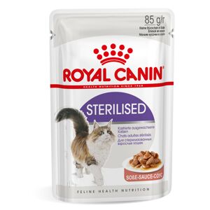 48x85 g Royal Canin Sterilised i sauce - Kattefoder