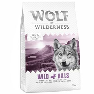 1kg Adult Wild Hills And Wolf of Wilderness kornfrit hundefoder
