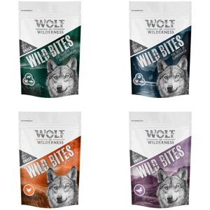 Blandet pakke: Wolf of Wilderness Wild Bites - Mix II: 4 varianter (720 g)