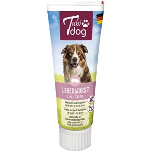 3x75 g Tubidog Leverpostej i tube Hundegodbidder