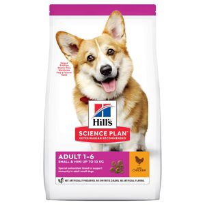 3kg Adult 1-6 Small & Mini, Kylling Hill's Science Plan hundefoder