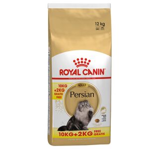 Royal Canin Breed 10 + 2 kg gratis! 12 kg Royal Canin kattefoder - Persian Adult