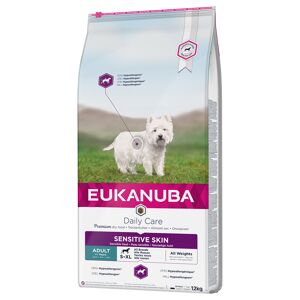 2x12 kg Sensitive Skin Eukanuba Daily Care