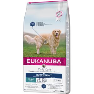 12kg Daily Care Overweight Adult Eukanuba hundefoder