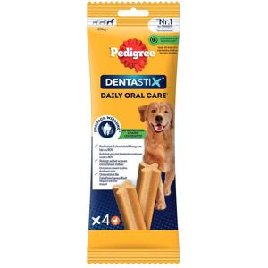 4x DentaStix Large Pedigree hundesnacks