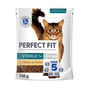 750g Perfect Fit Sterile 1+ kylling kattemad