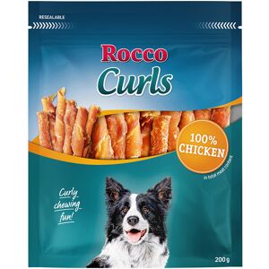 12x200g Curls kylling Rocco snacks til hunde