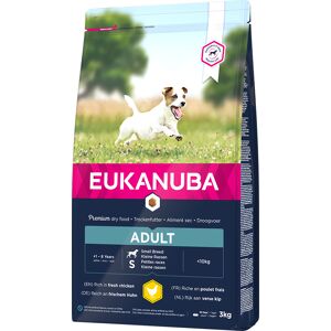 2x3kg Adult Small Breed Kylling Eukanuba hundefoder