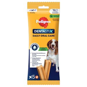 5x DentaStix Medium Pedigree hundesnacks