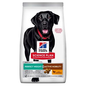 12kg Perfect Weight & Mobility Large Hill's Science Plan hundefoder