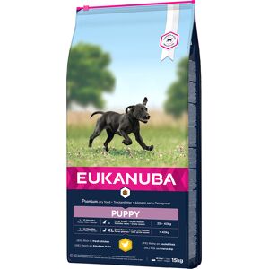 2x15kg Puppy Large Breed Kylling Eukanuba hundefoder