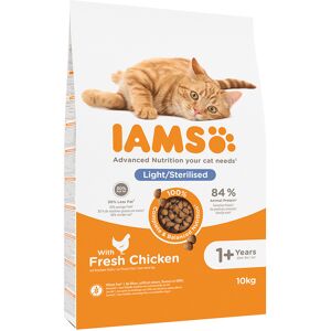 IAMS for Vitality Cat Adult Sterilised Chicken - 10 kg