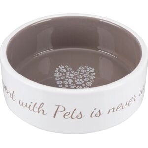 Trixie keramikskål Pet's Home - 300 ml, Ø 12 cm