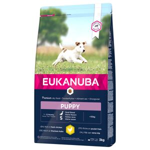 3kg Eukanuba Puppy Small Breed Kylling hundehvalp