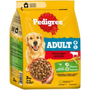 Pedigree Vital Adult med oksekød og grøntsager - 3 kg