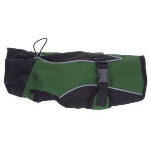 zooplus Exclusive 2 x Bonuspoint: Softshell-hundejakke 30cm ryglængde - grøn